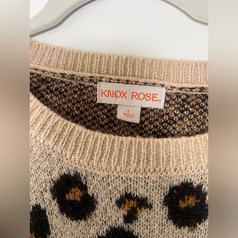 Knox Rose Leopard Sweater - Picture 2 of 3